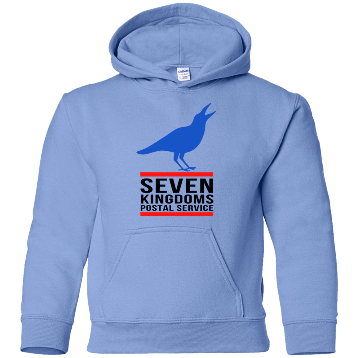 Sweatshirts Carolina Blue / YS Seven kingdoms postal service Youth Hoodie