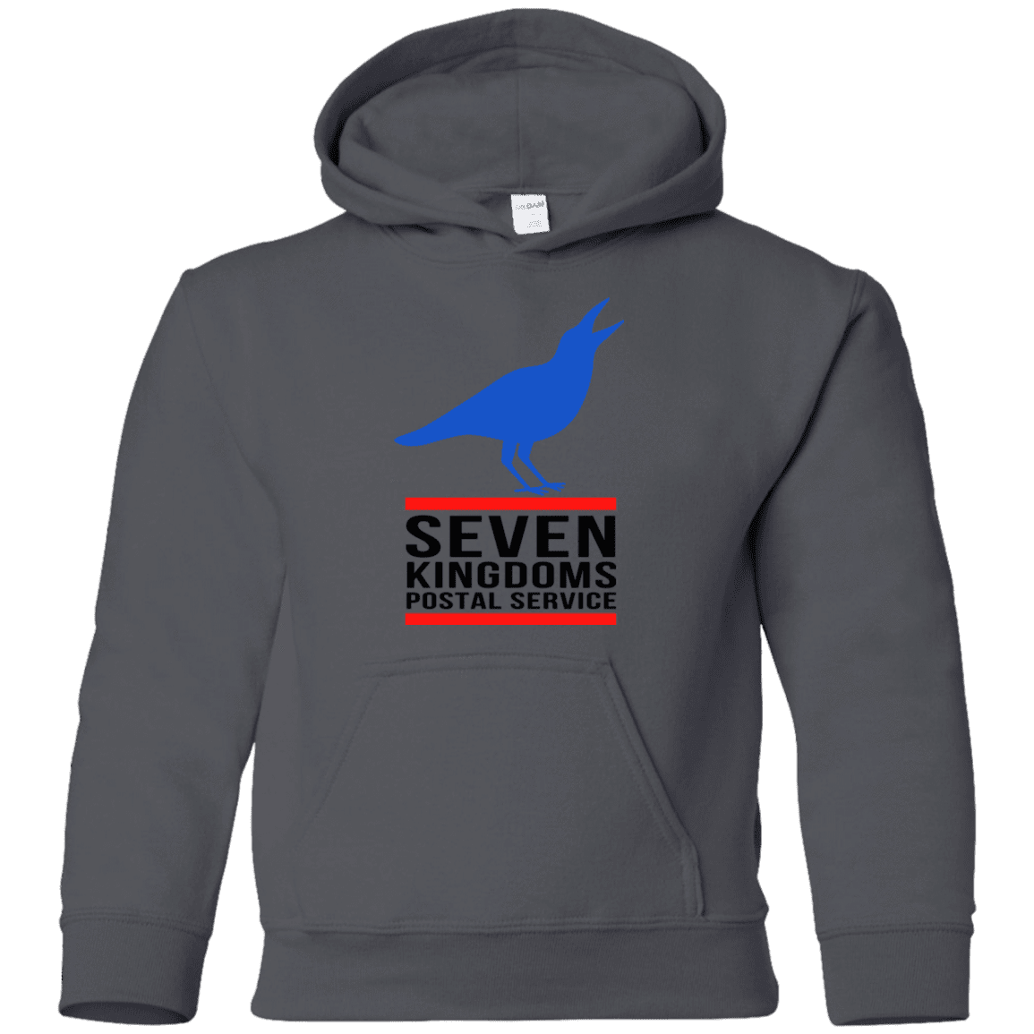 Sweatshirts Charcoal / YS Seven kingdoms postal service Youth Hoodie