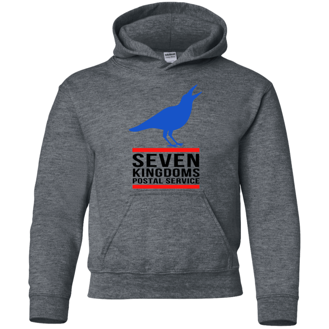 Sweatshirts Dark Heather / YS Seven kingdoms postal service Youth Hoodie