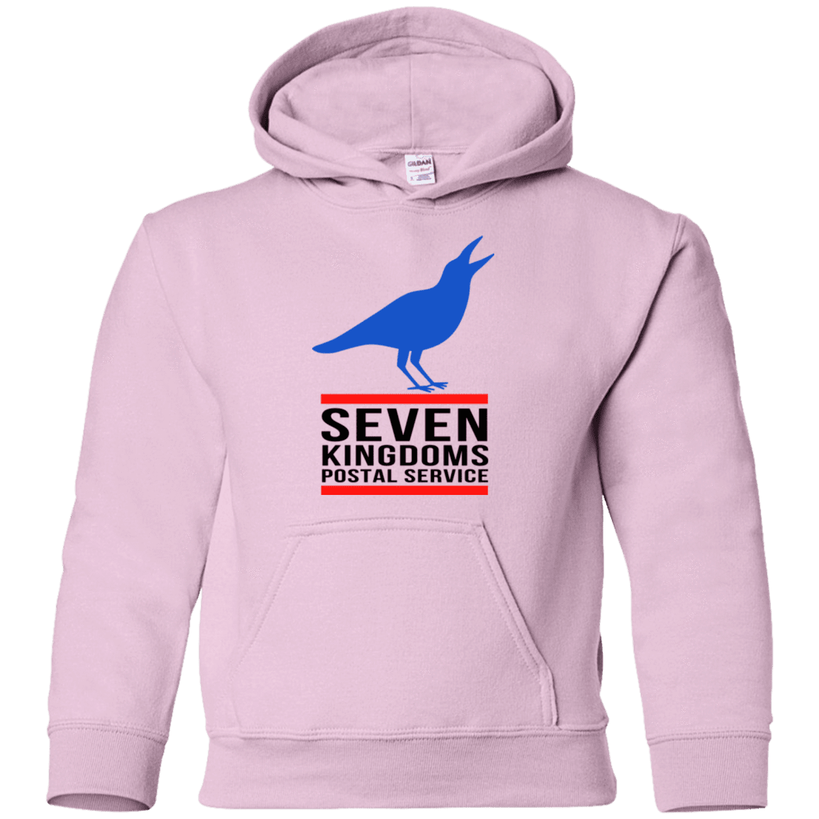 Sweatshirts Light Pink / YS Seven kingdoms postal service Youth Hoodie