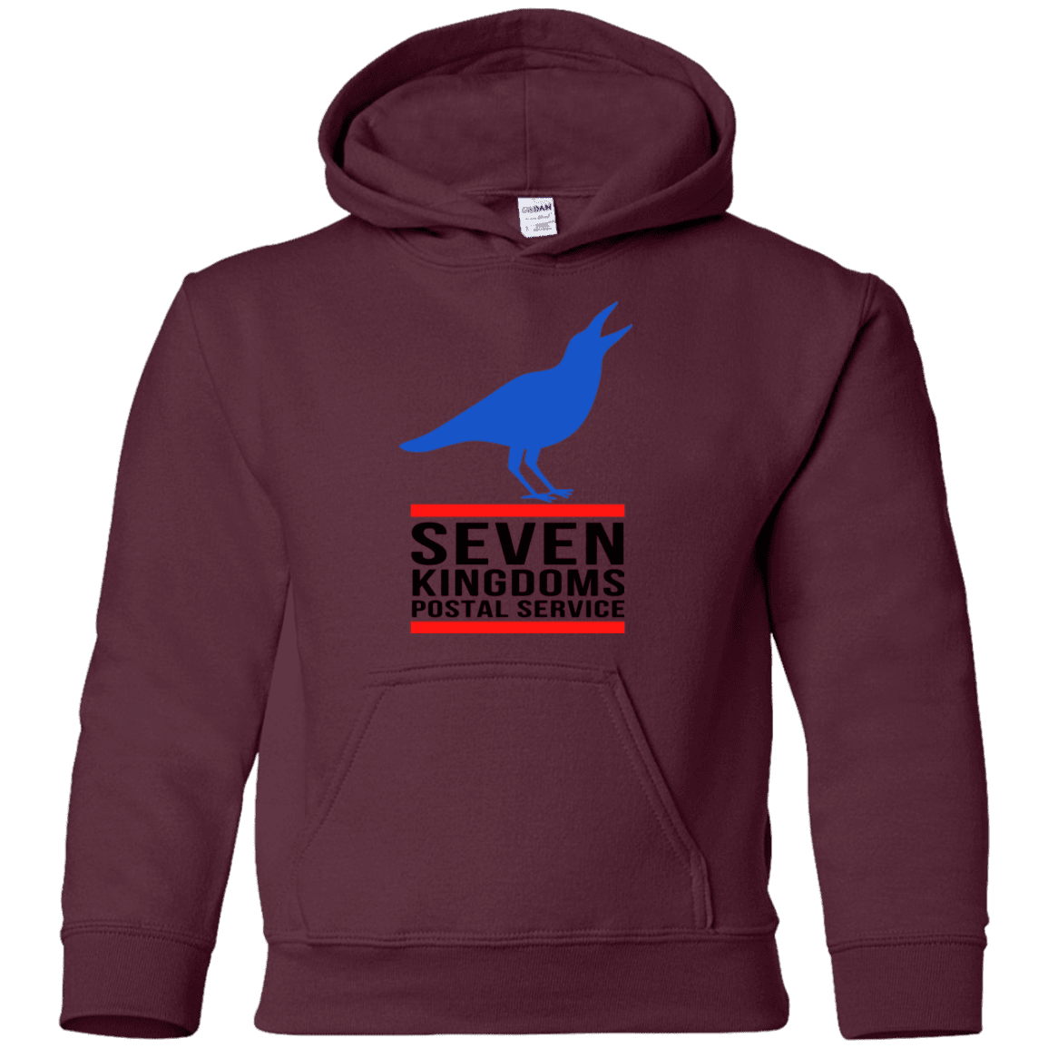Sweatshirts Maroon / YS Seven kingdoms postal service Youth Hoodie