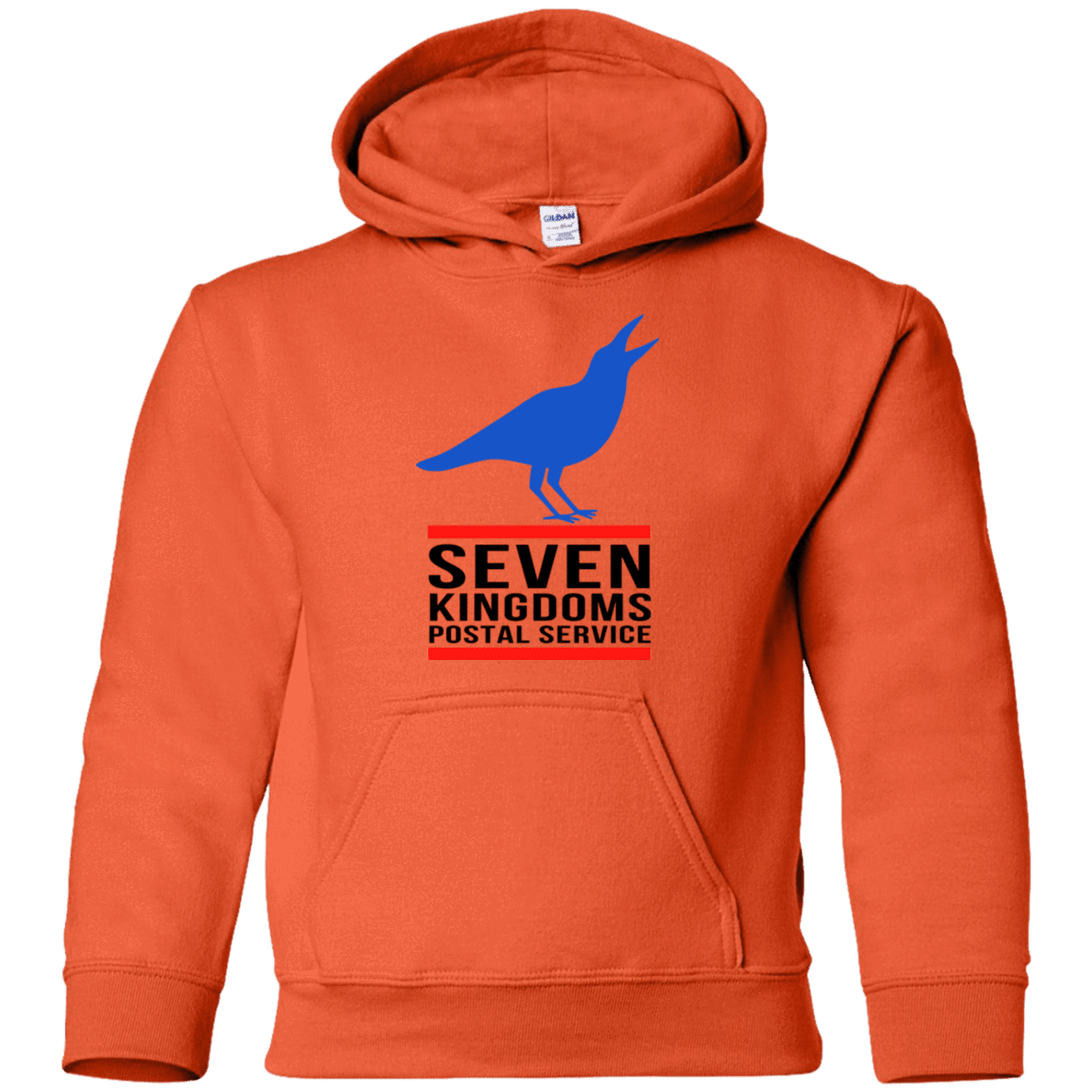 Sweatshirts Orange / YS Seven kingdoms postal service Youth Hoodie
