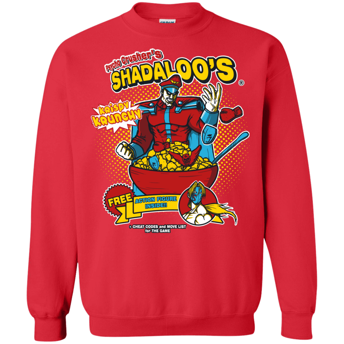 Sweatshirts Red / S Shadaloos Crewneck Sweatshirt