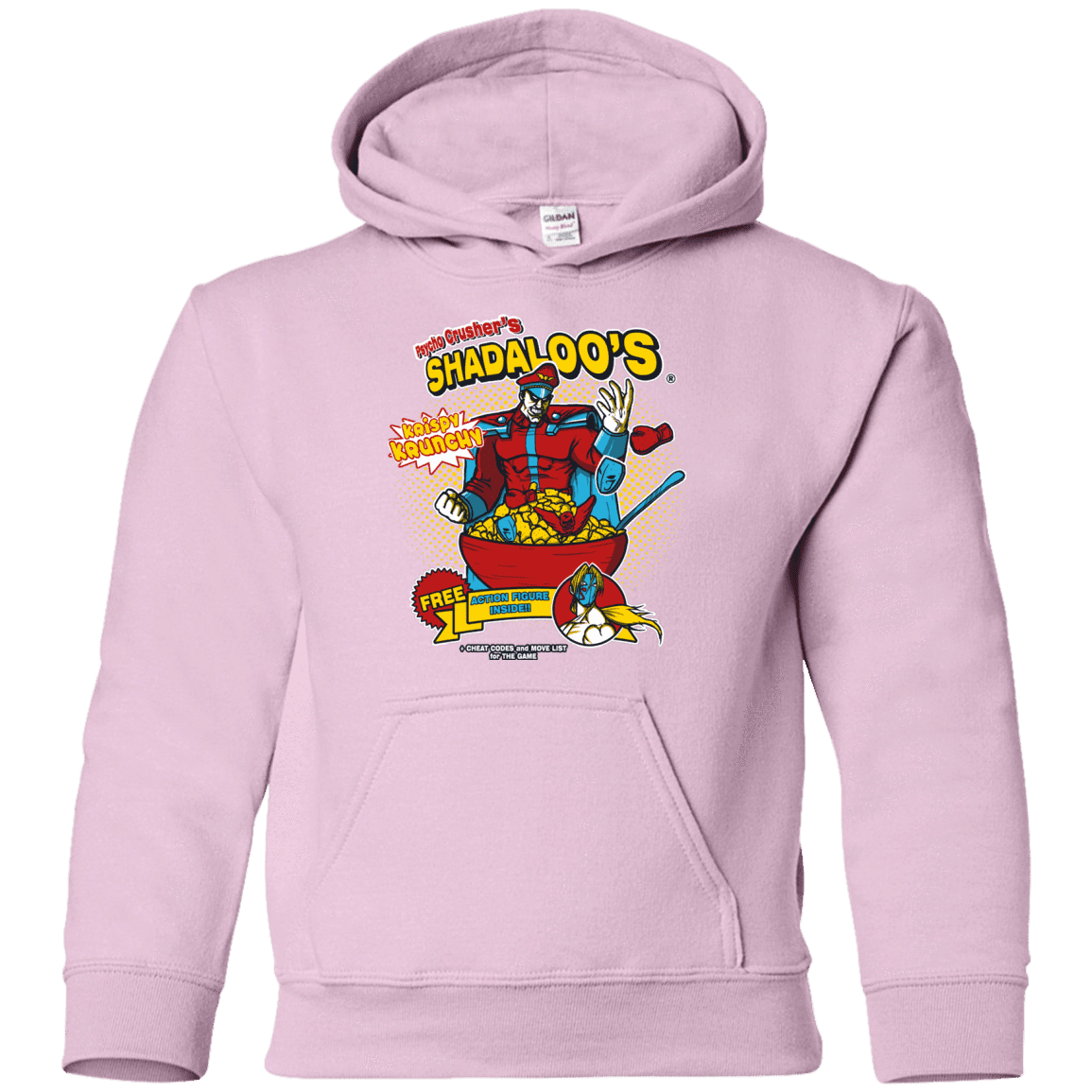 Sweatshirts Light Pink / YS Shadaloos Youth Hoodie
