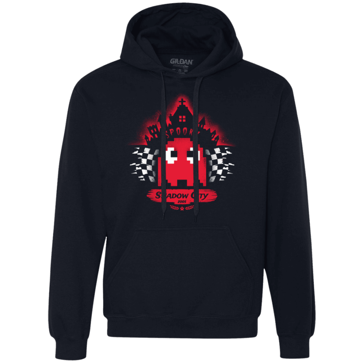 Sweatshirts Navy / Small Shadow City Premium Fleece Hoodie