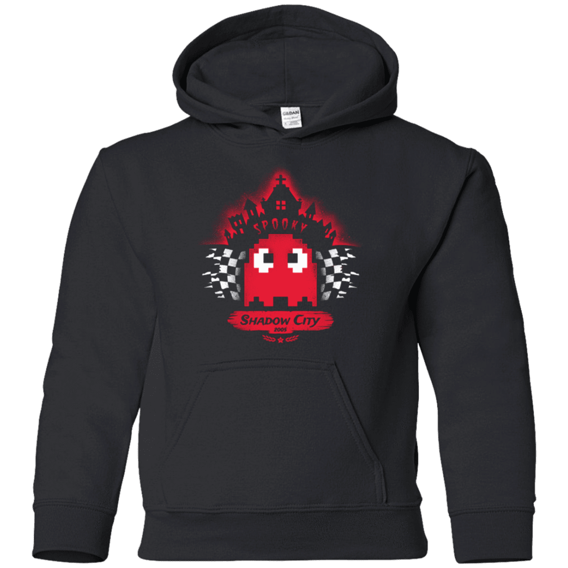 Sweatshirts Black / YS Shadow City Youth Hoodie