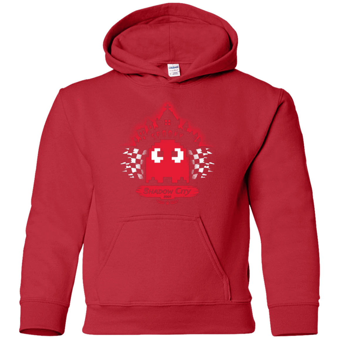 Sweatshirts Red / YS Shadow City Youth Hoodie