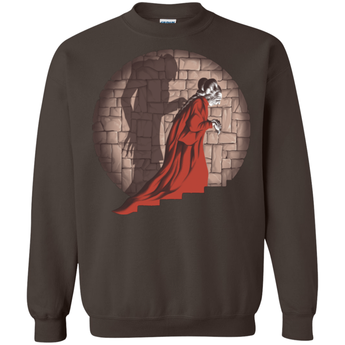 Sweatshirts Dark Chocolate / Small Shadow Mismatch Crewneck Sweatshirt