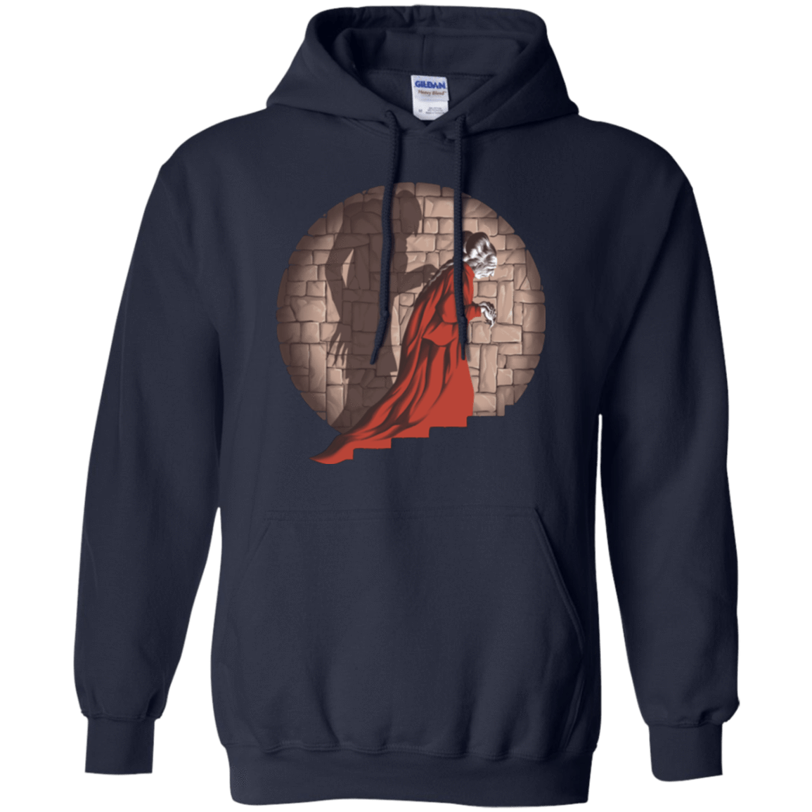 Sweatshirts Navy / Small Shadow Mismatch Pullover Hoodie