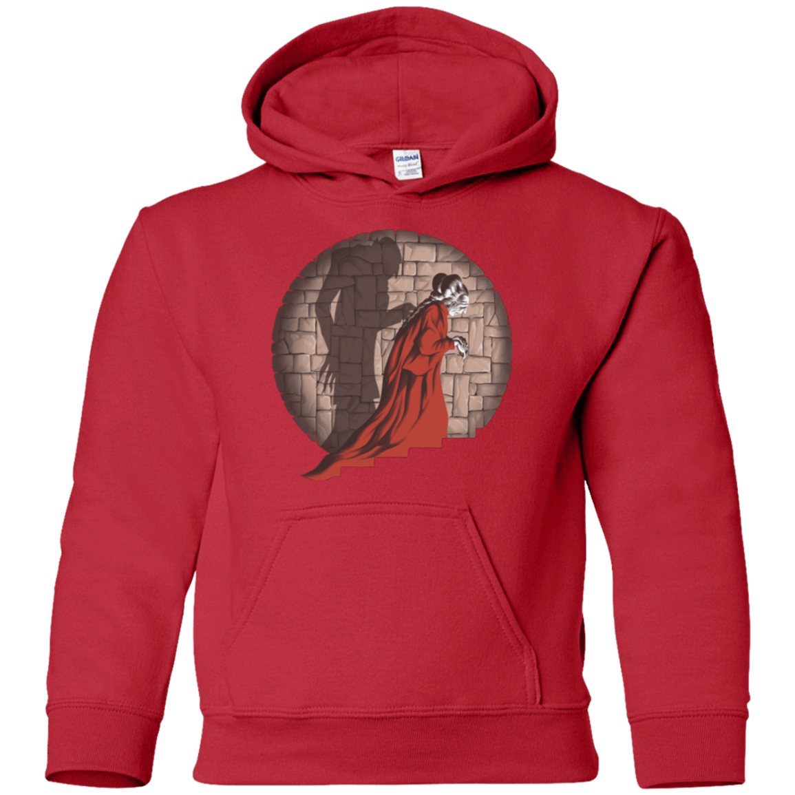 Sweatshirts Red / YS Shadow Mismatch Youth Hoodie