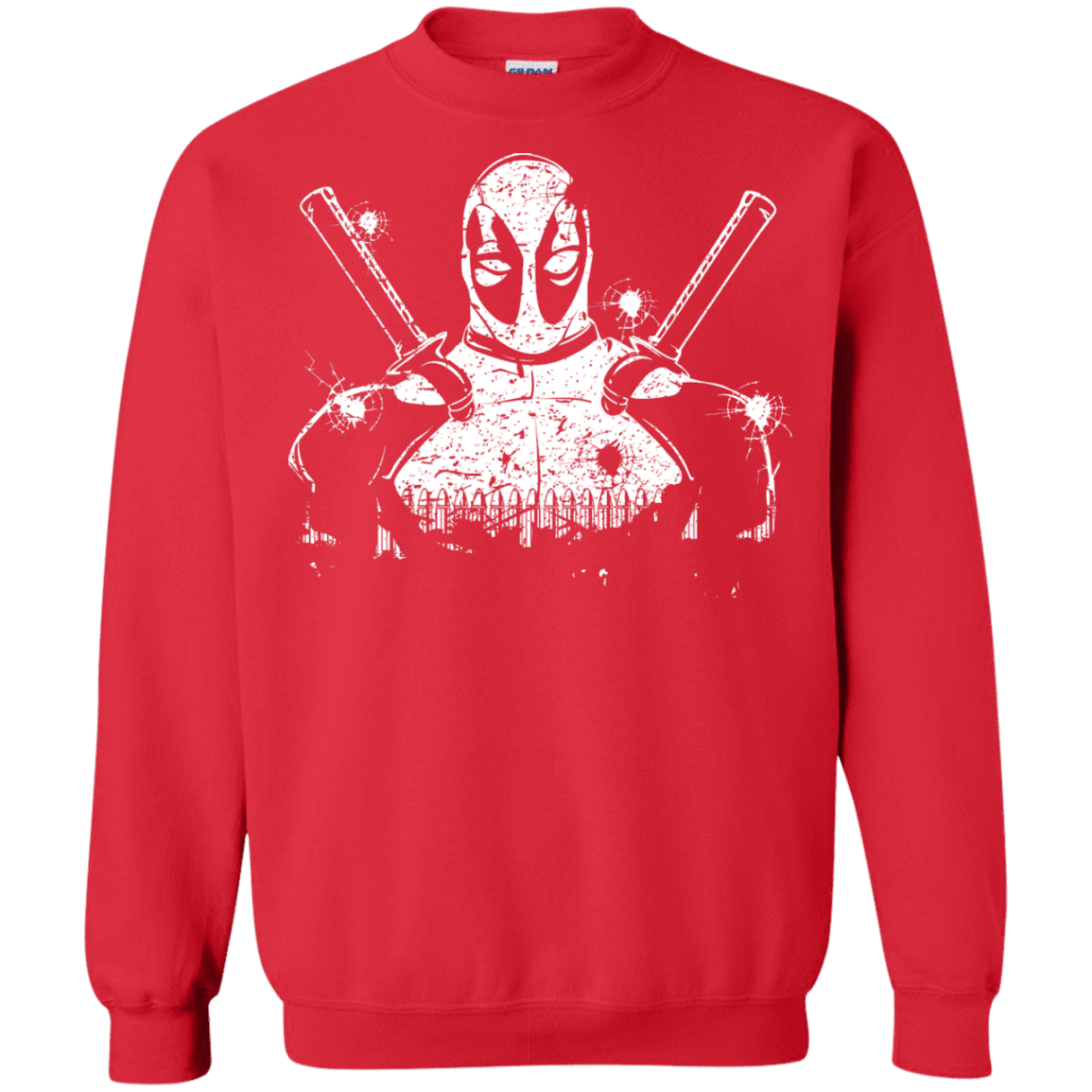 Sweatshirts Red / S Shadow of Mercenary Crewneck Sweatshirt