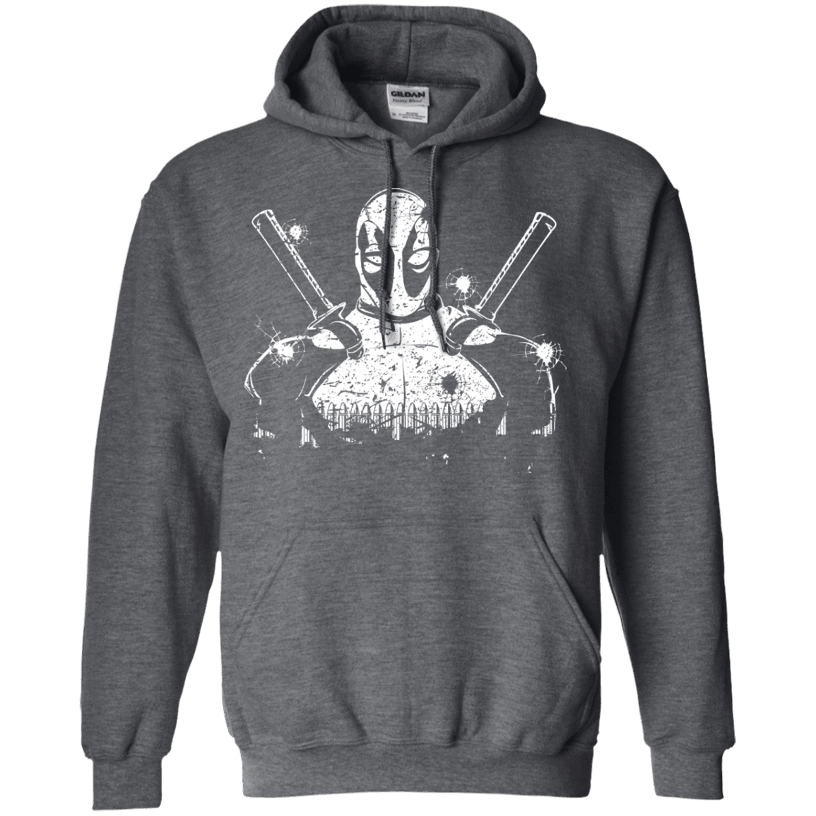 Sweatshirts Dark Heather / S Shadow of Mercenary Pullover Hoodie
