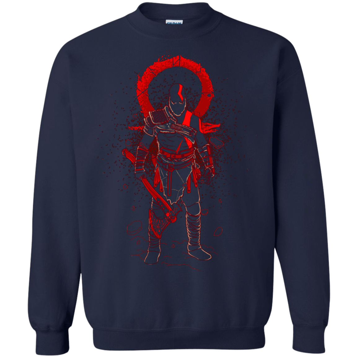 Sweatshirts Navy / S SHADOW OF WAR Crewneck Sweatshirt