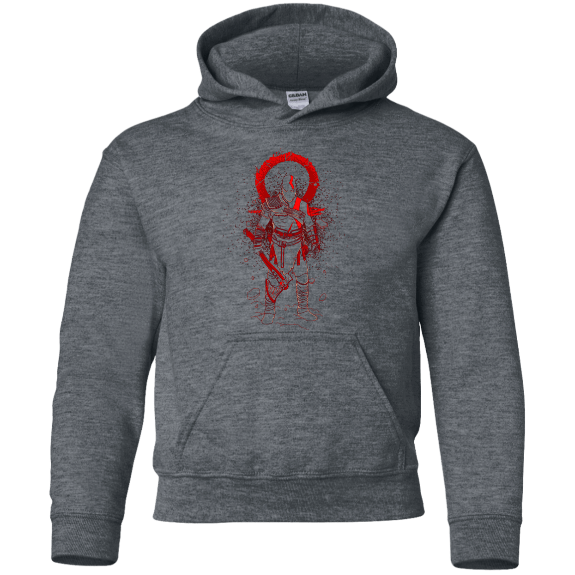 Sweatshirts Dark Heather / YS SHADOW OF WAR Youth Hoodie