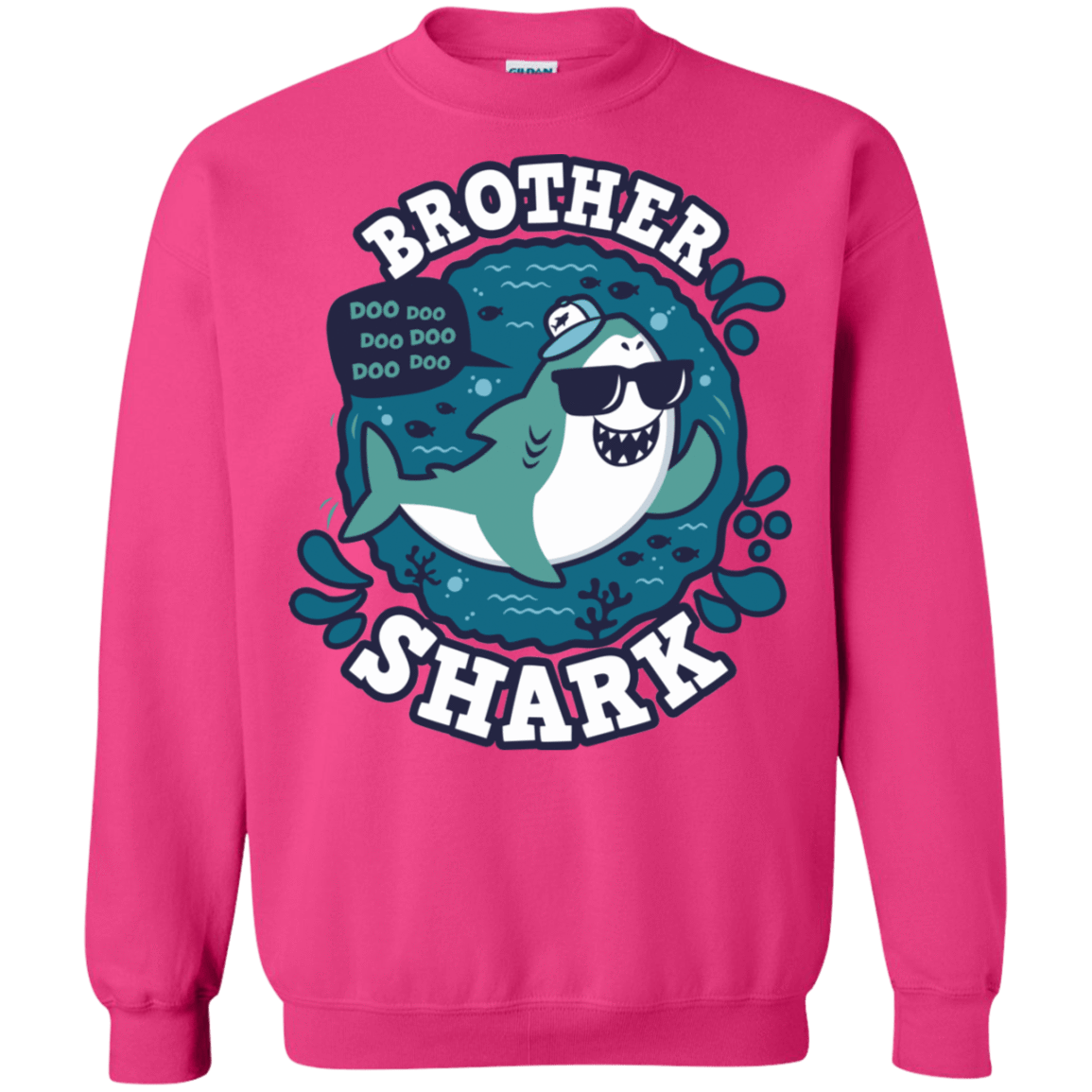 Sweatshirts Heliconia / S Shark Family trazo - Brother Crewneck Sweatshirt