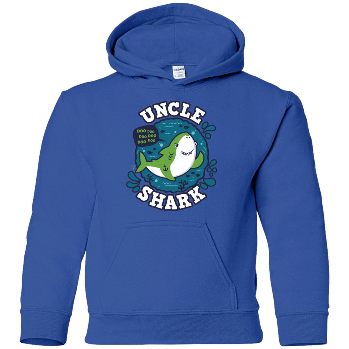 Sweatshirts Royal / YS Shark Family trazo - Uncle Youth Hoodie