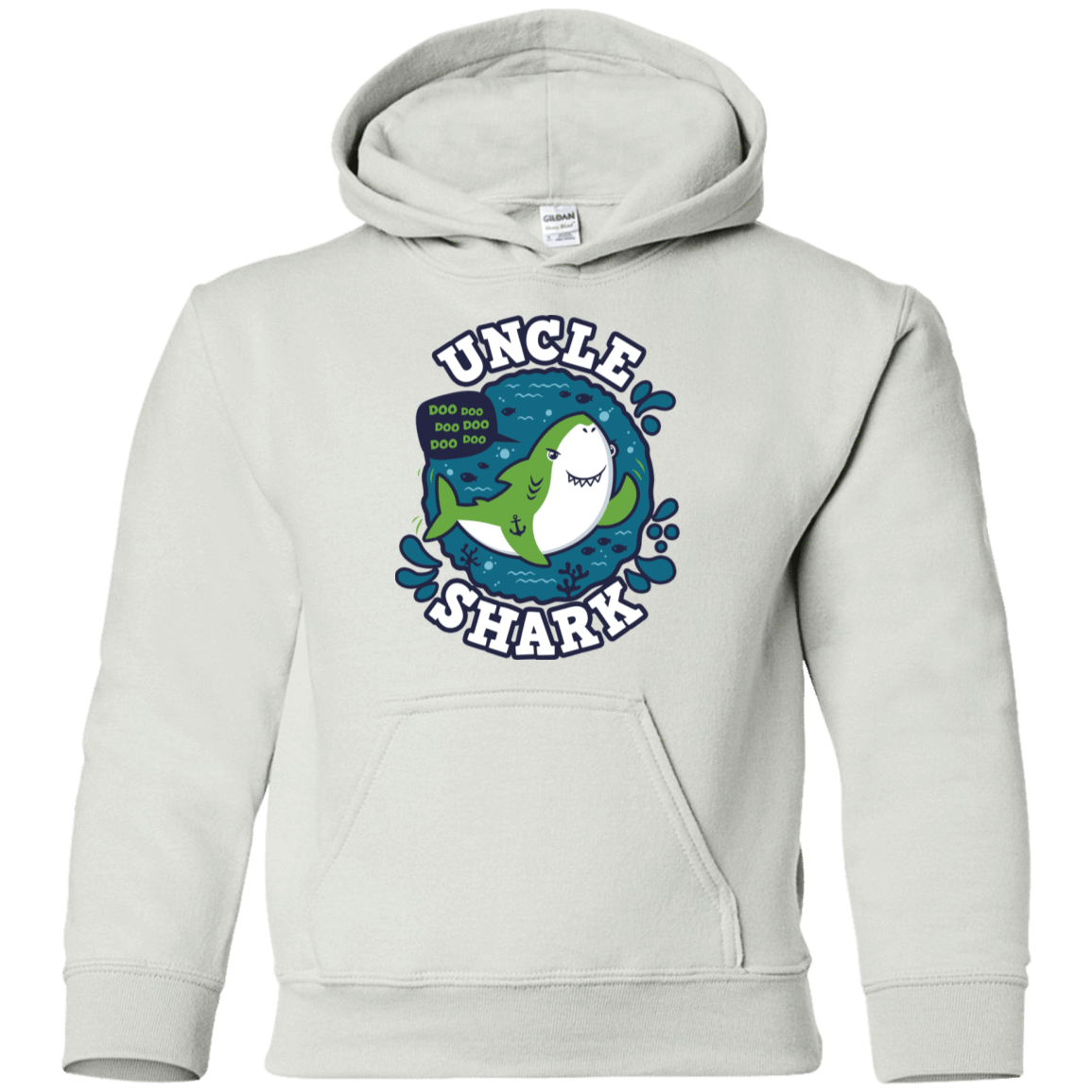 Sweatshirts White / YS Shark Family trazo - Uncle Youth Hoodie