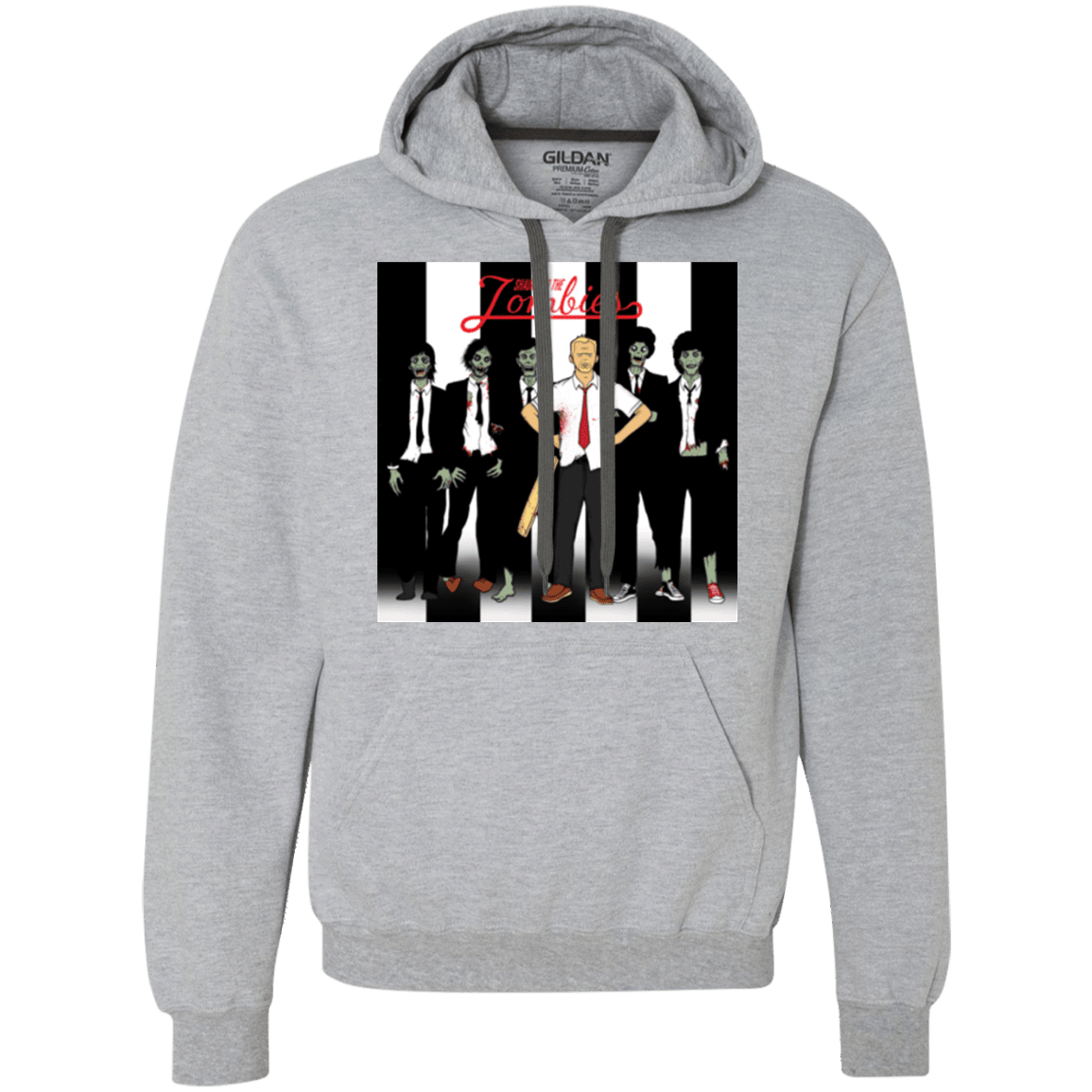 Sweatshirts Sport Grey / Small Shaun and the Zombies Premium Fleece Hoodie