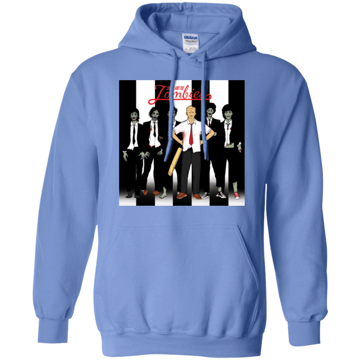 Sweatshirts Carolina Blue / Small Shaun and the Zombies Pullover Hoodie