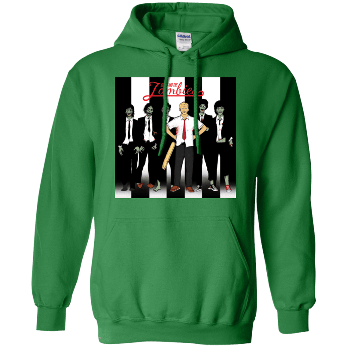 Sweatshirts Irish Green / Small Shaun and the Zombies Pullover Hoodie
