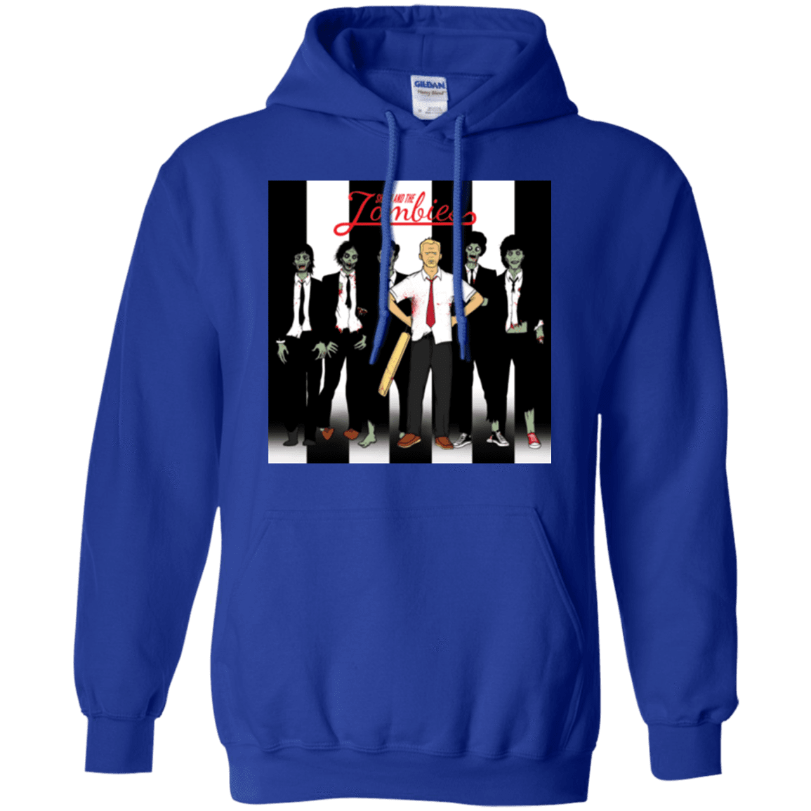 Sweatshirts Royal / Small Shaun and the Zombies Pullover Hoodie
