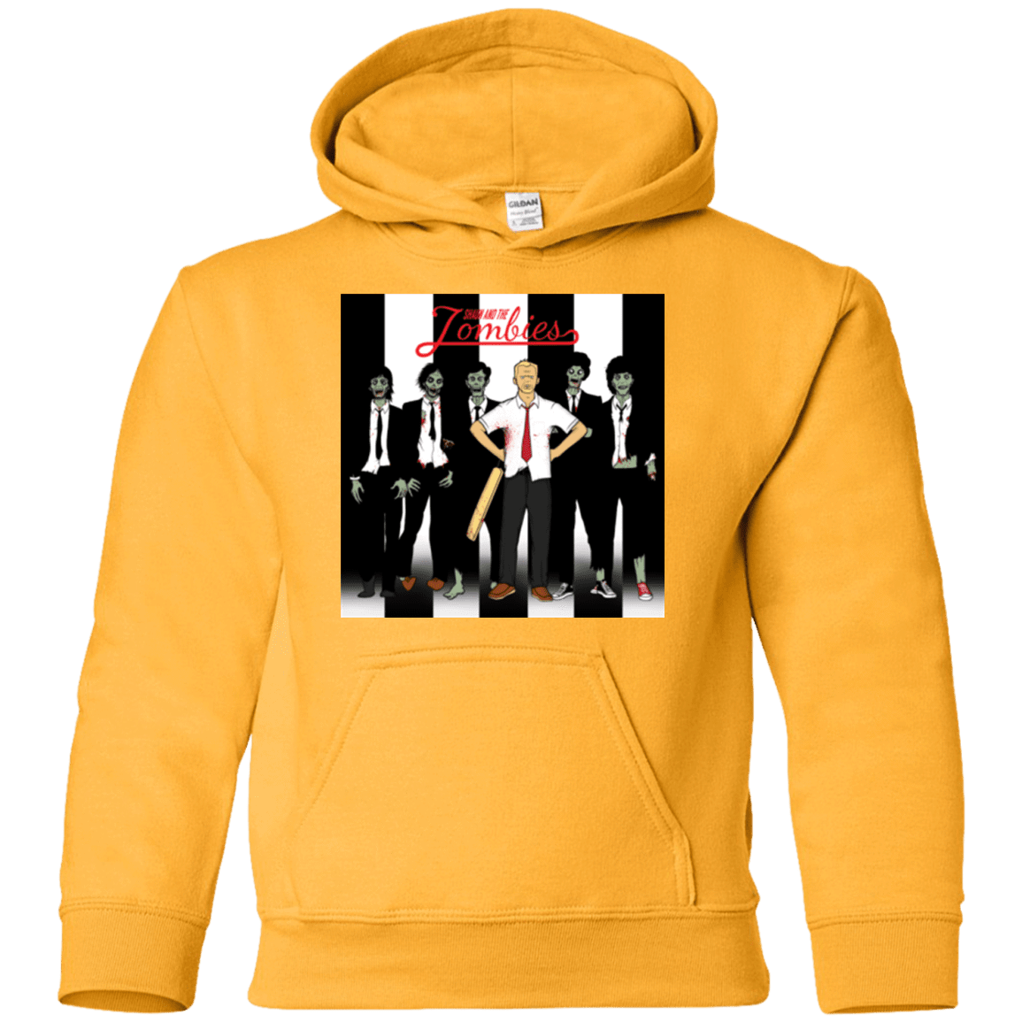 Sweatshirts Gold / YS Shaun and the Zombies Youth Hoodie