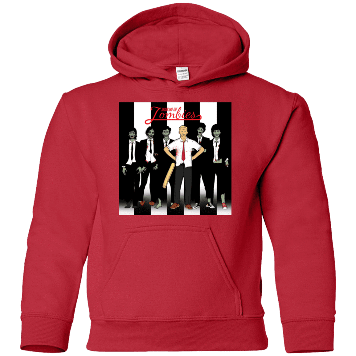 Sweatshirts Red / YS Shaun and the Zombies Youth Hoodie