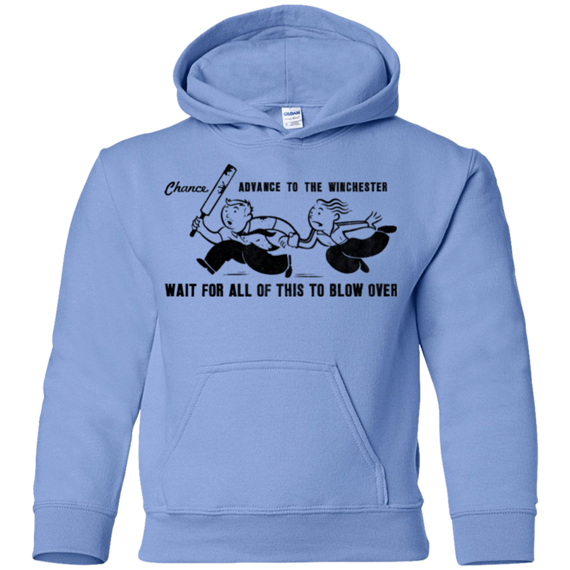 Sweatshirts Carolina Blue / YS Shauns Last Chance Youth Hoodie