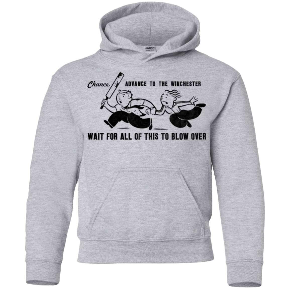 Sweatshirts Sport Grey / YS Shauns Last Chance Youth Hoodie