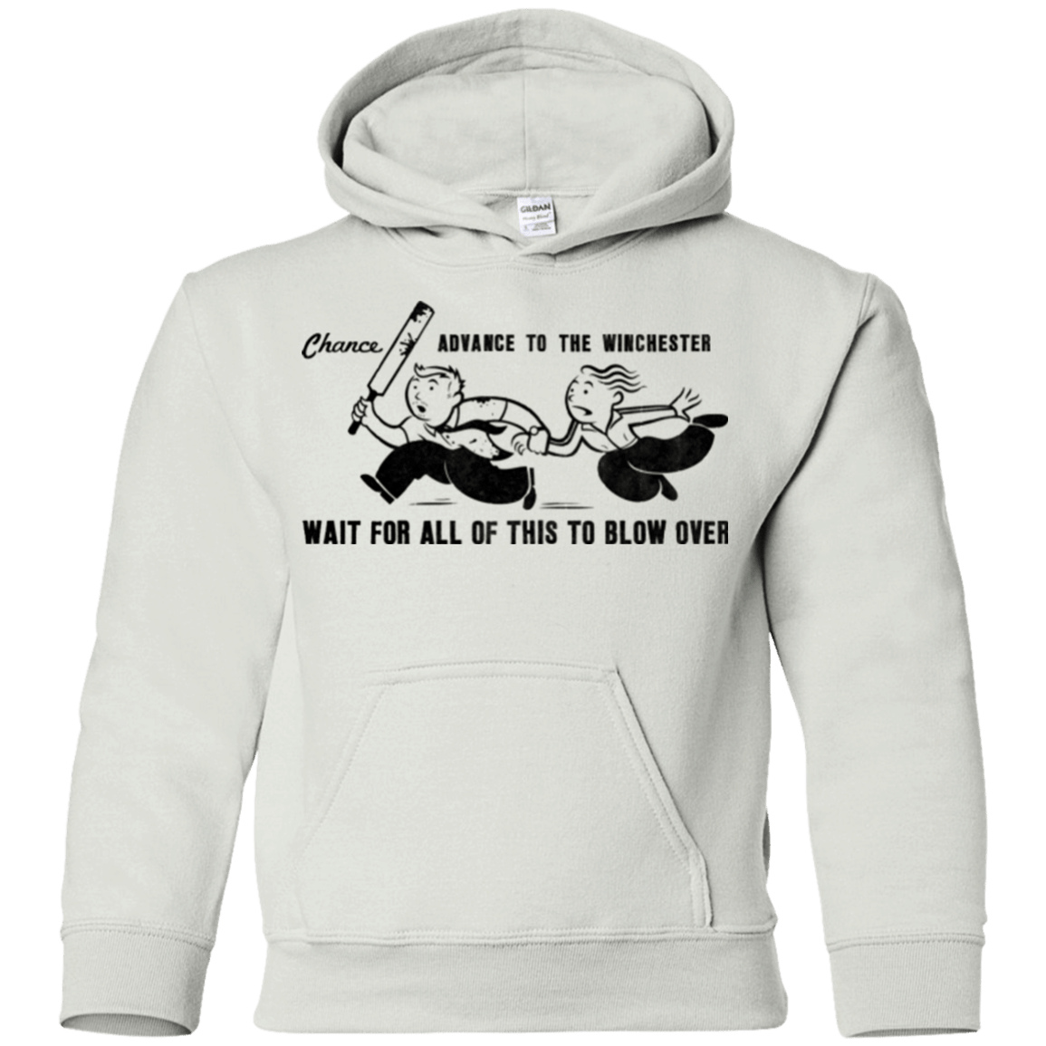 Sweatshirts White / YS Shauns Last Chance Youth Hoodie