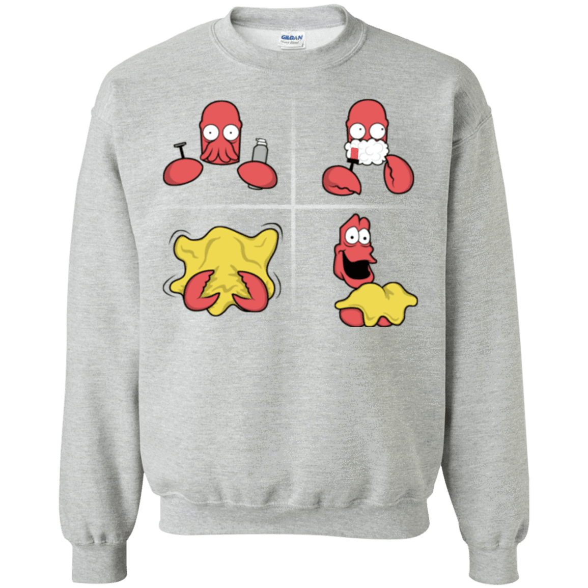 Sweatshirts Sport Grey / S Shaving Process Crewneck Sweatshirt