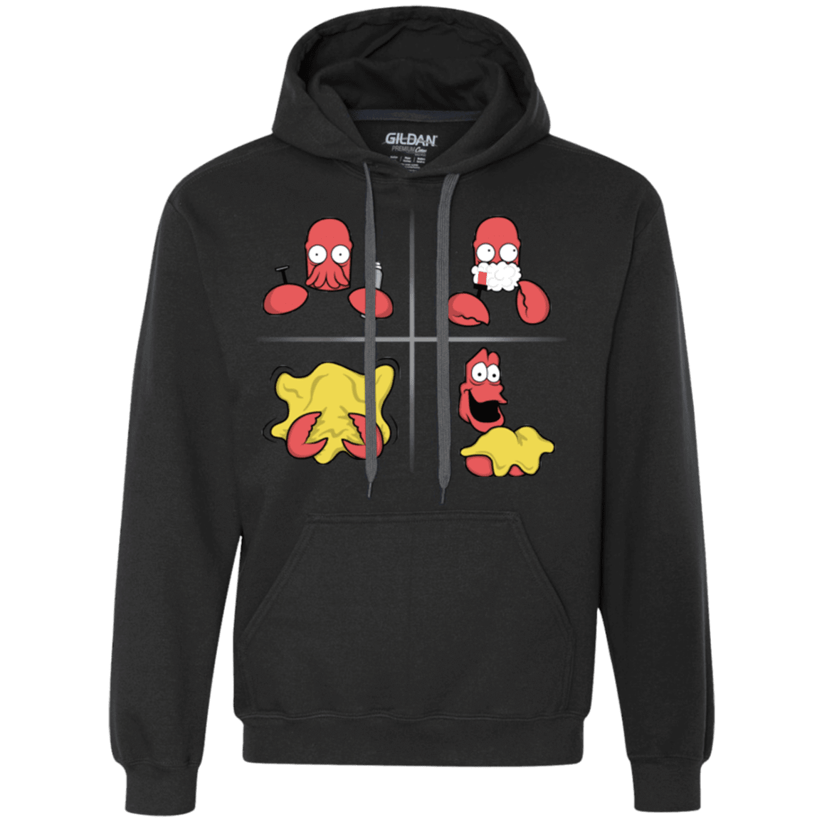 Sweatshirts Black / S Shaving Process Premium Fleece Hoodie