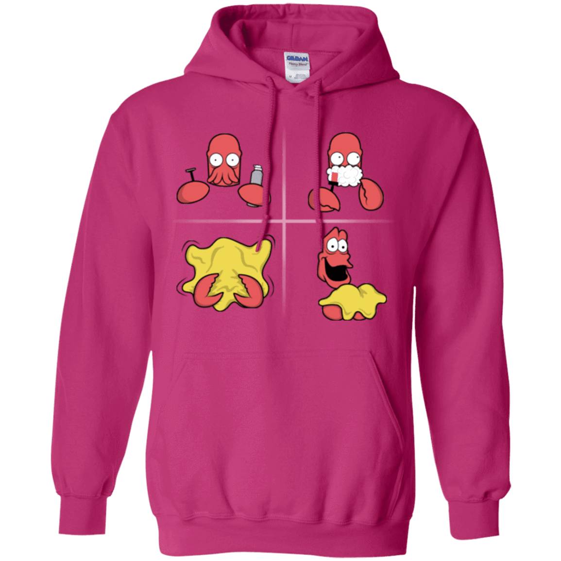 Sweatshirts Heliconia / S Shaving Process Pullover Hoodie