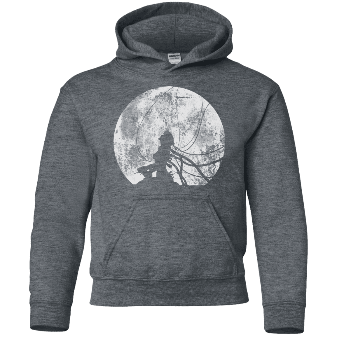 Sweatshirts Dark Heather / YS Shell of a Ghost Youth Hoodie