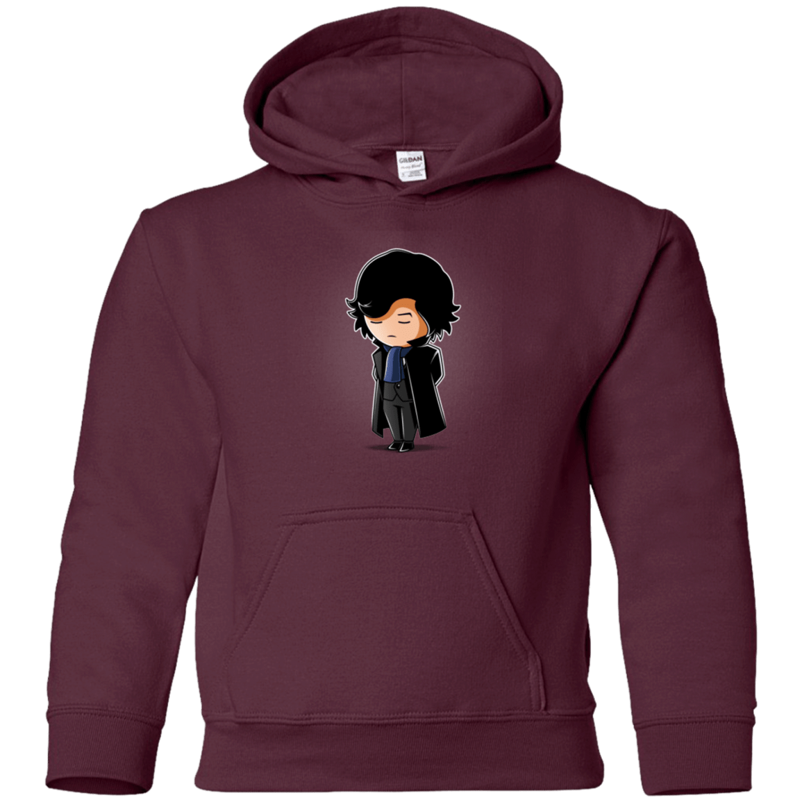 Sweatshirts Maroon / YS Sherlock (2) Youth Hoodie