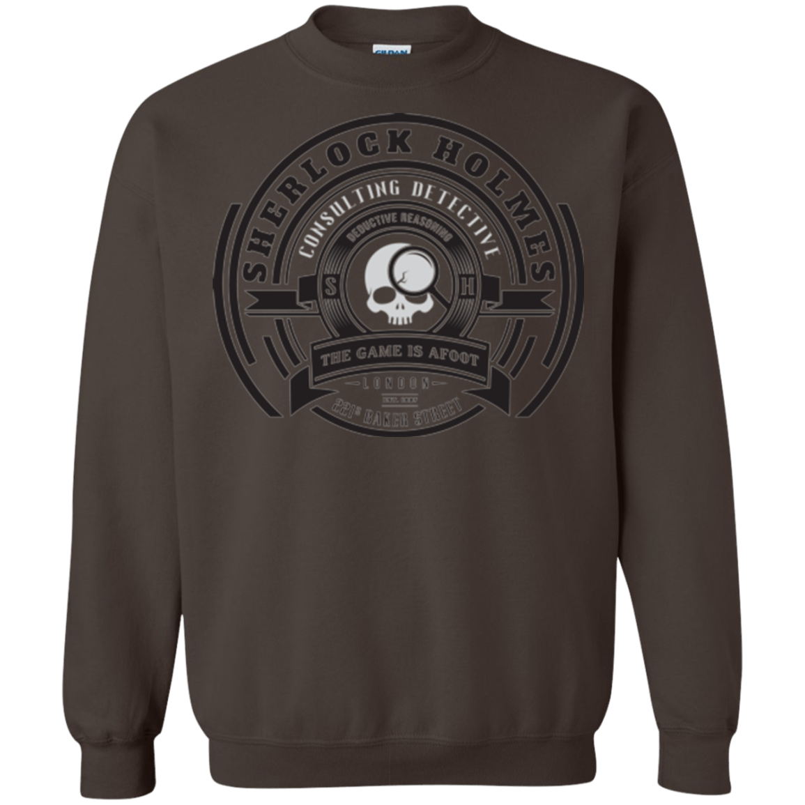 Sweatshirts Dark Chocolate / Small Sherlock Holmes Crewneck Sweatshirt