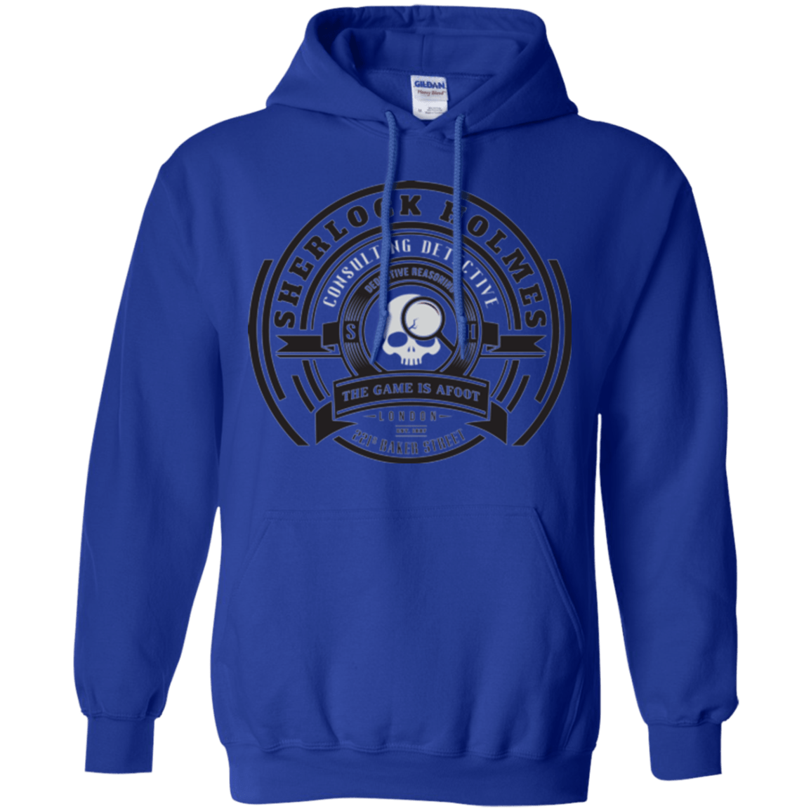 Sweatshirts Royal / Small Sherlock Holmes Pullover Hoodie