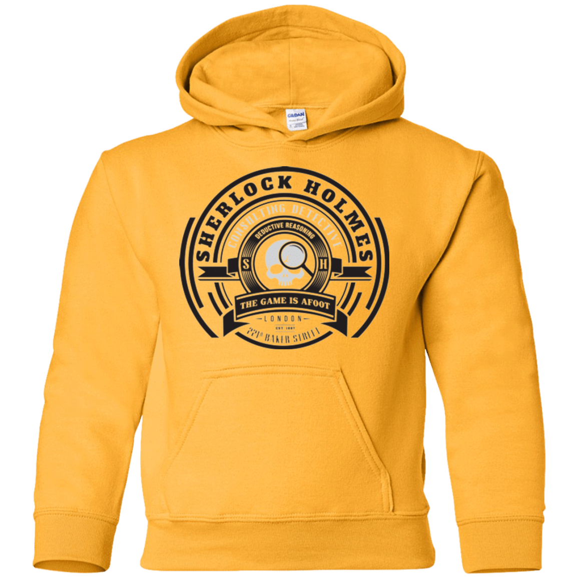 Sweatshirts Gold / YS Sherlock Holmes Youth Hoodie