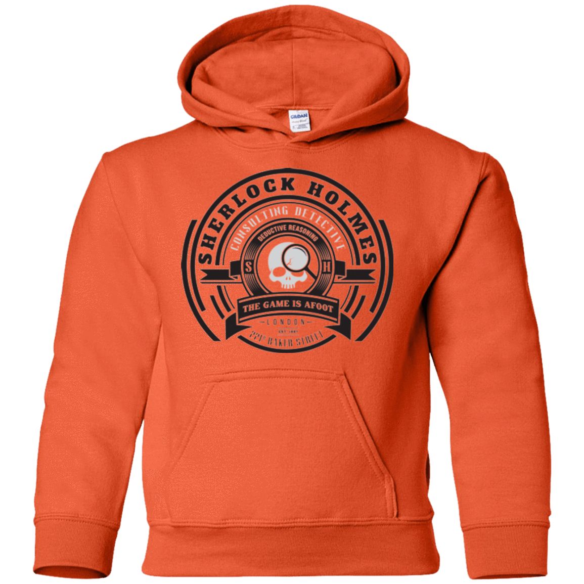 Sweatshirts Orange / YS Sherlock Holmes Youth Hoodie