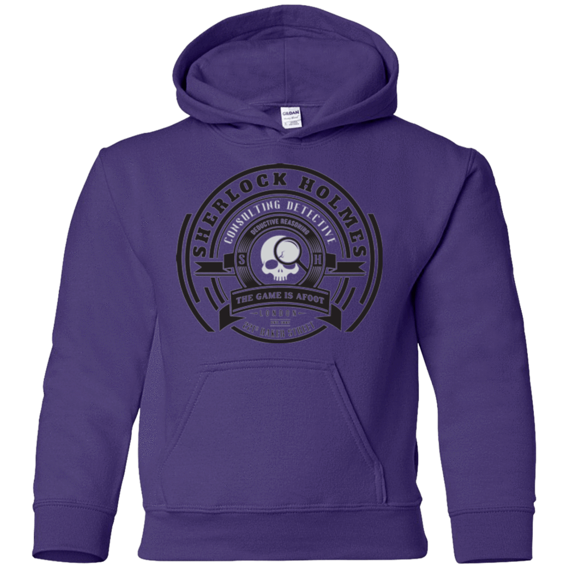 Sweatshirts Purple / YS Sherlock Holmes Youth Hoodie