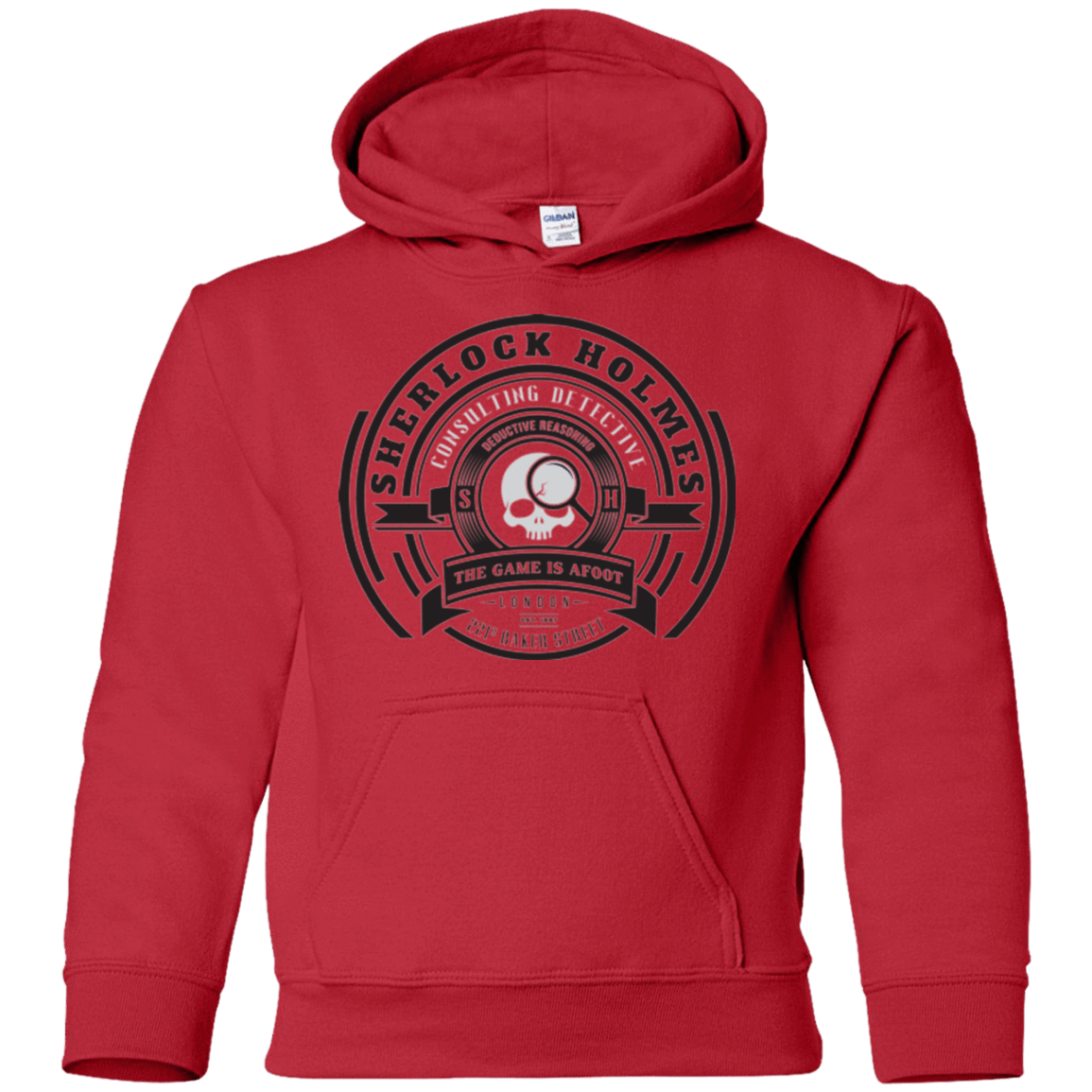 Sweatshirts Red / YS Sherlock Holmes Youth Hoodie