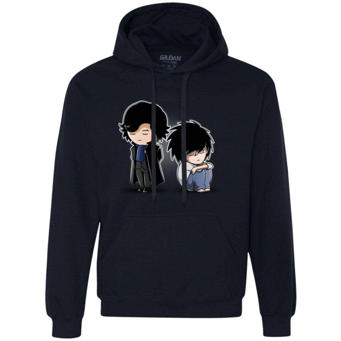 Sweatshirts Navy / Small SherLock2 Premium Fleece Hoodie