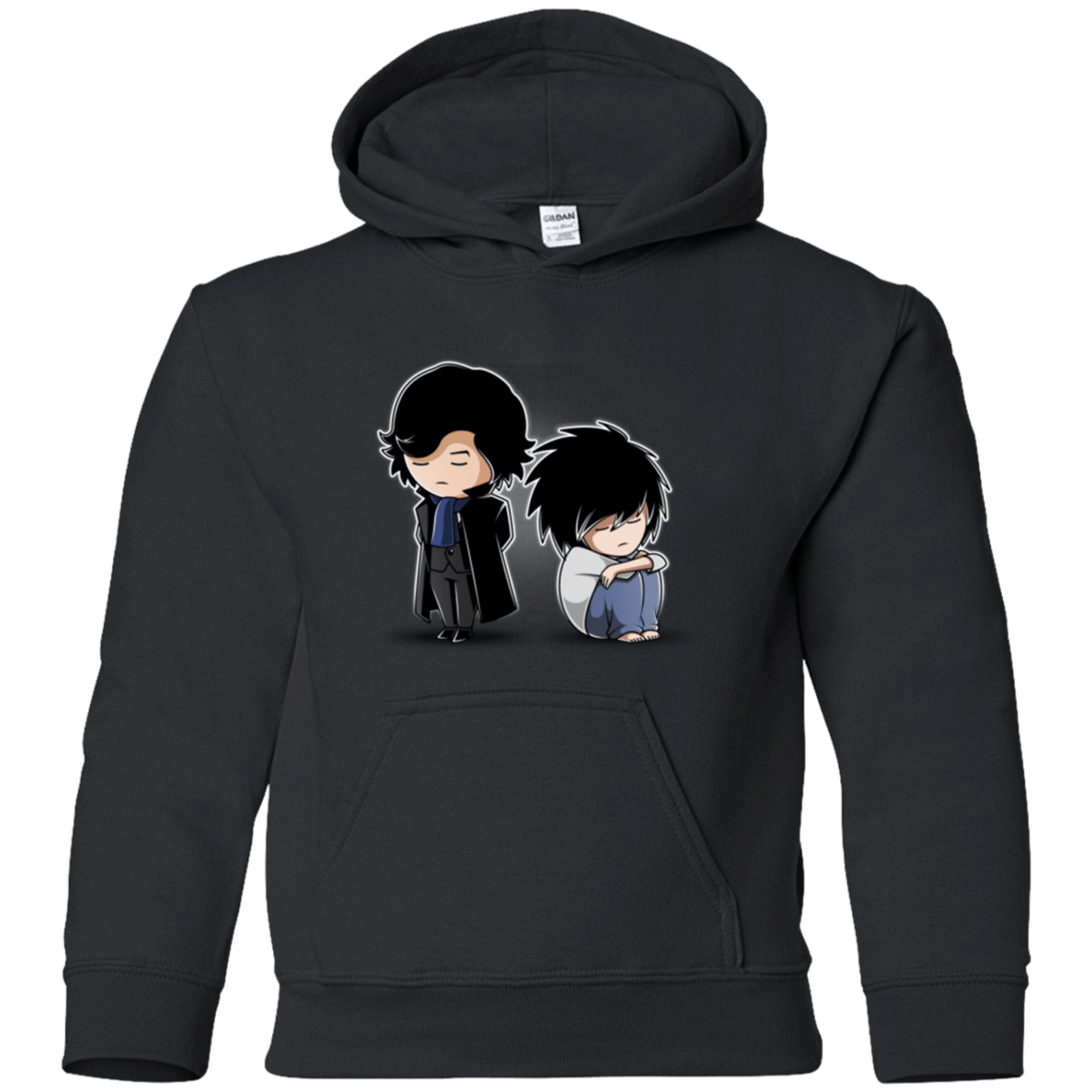 Sweatshirts Black / YS SherLock2 Youth Hoodie
