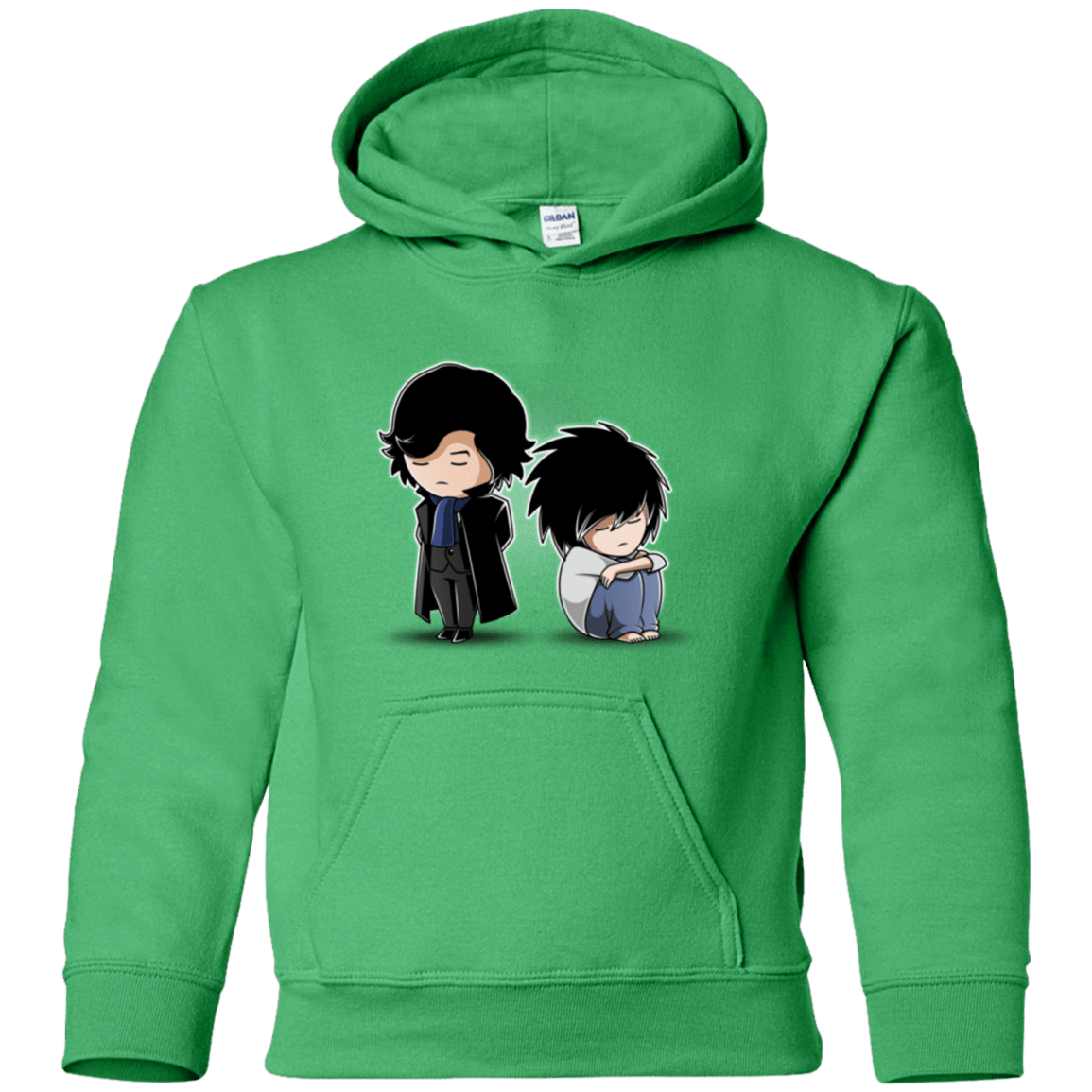 Sweatshirts Irish Green / YS SherLock2 Youth Hoodie
