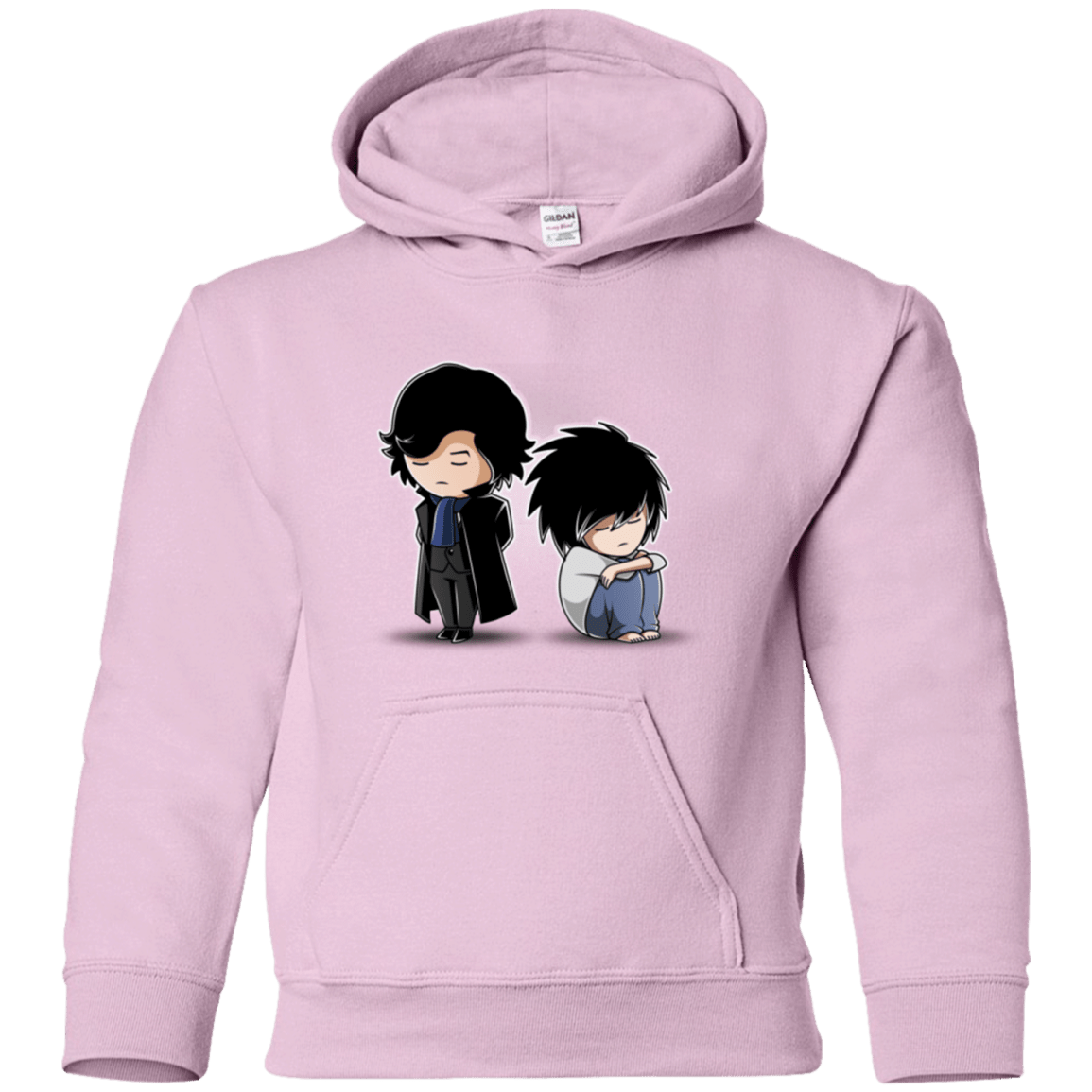 Sweatshirts Light Pink / YS SherLock2 Youth Hoodie