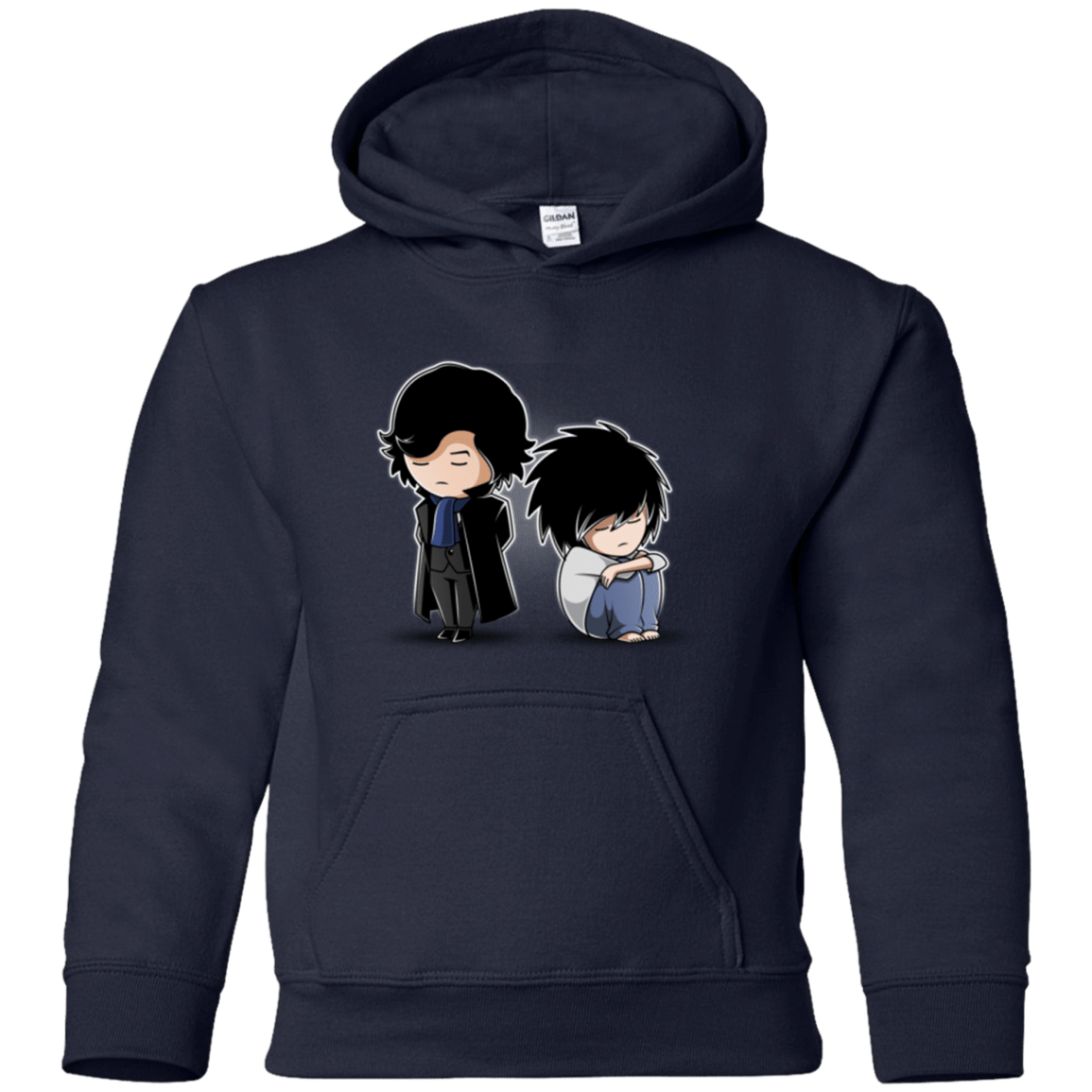 Sweatshirts Navy / YS SherLock2 Youth Hoodie