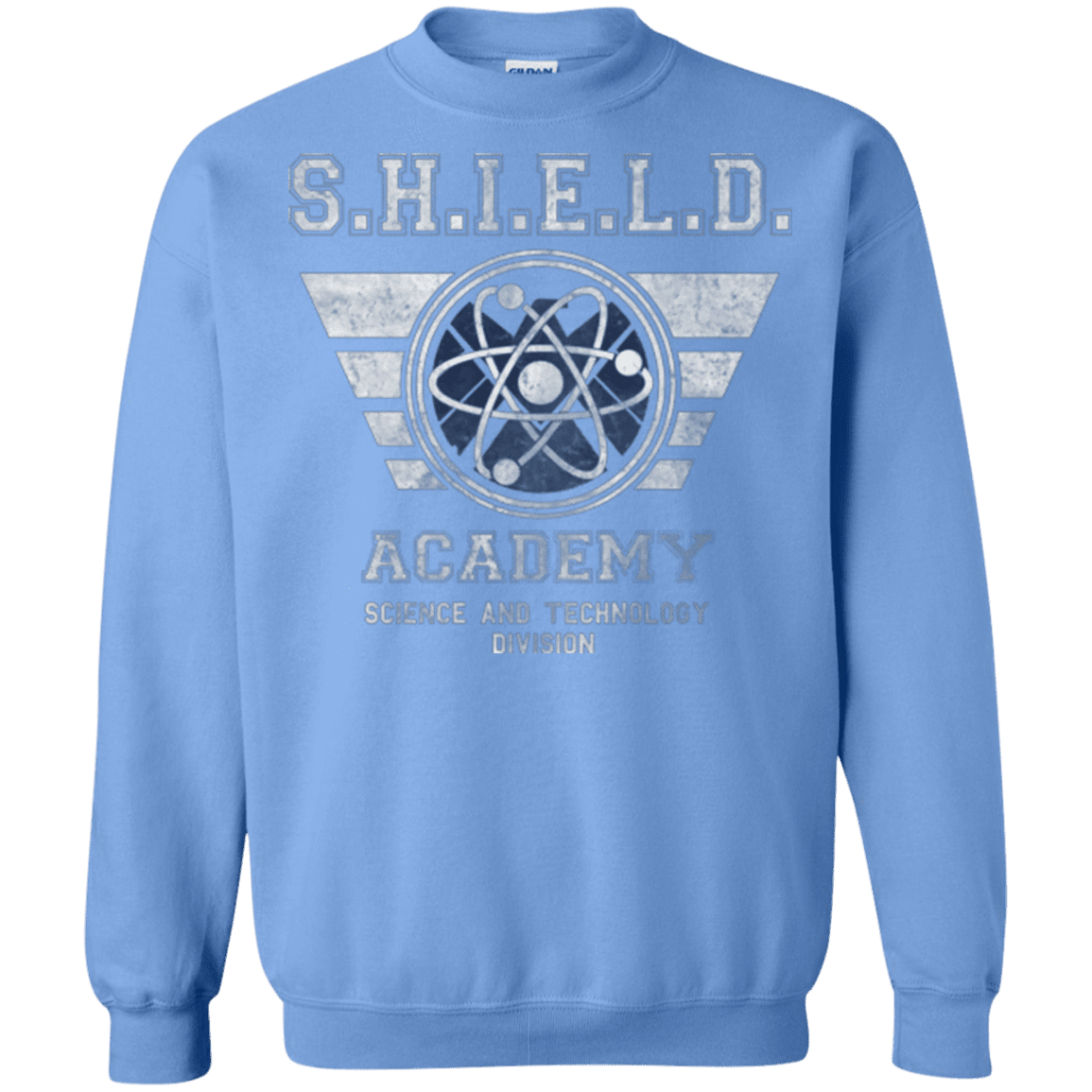 Sweatshirts Carolina Blue / Small Shield Academy Crewneck Sweatshirt