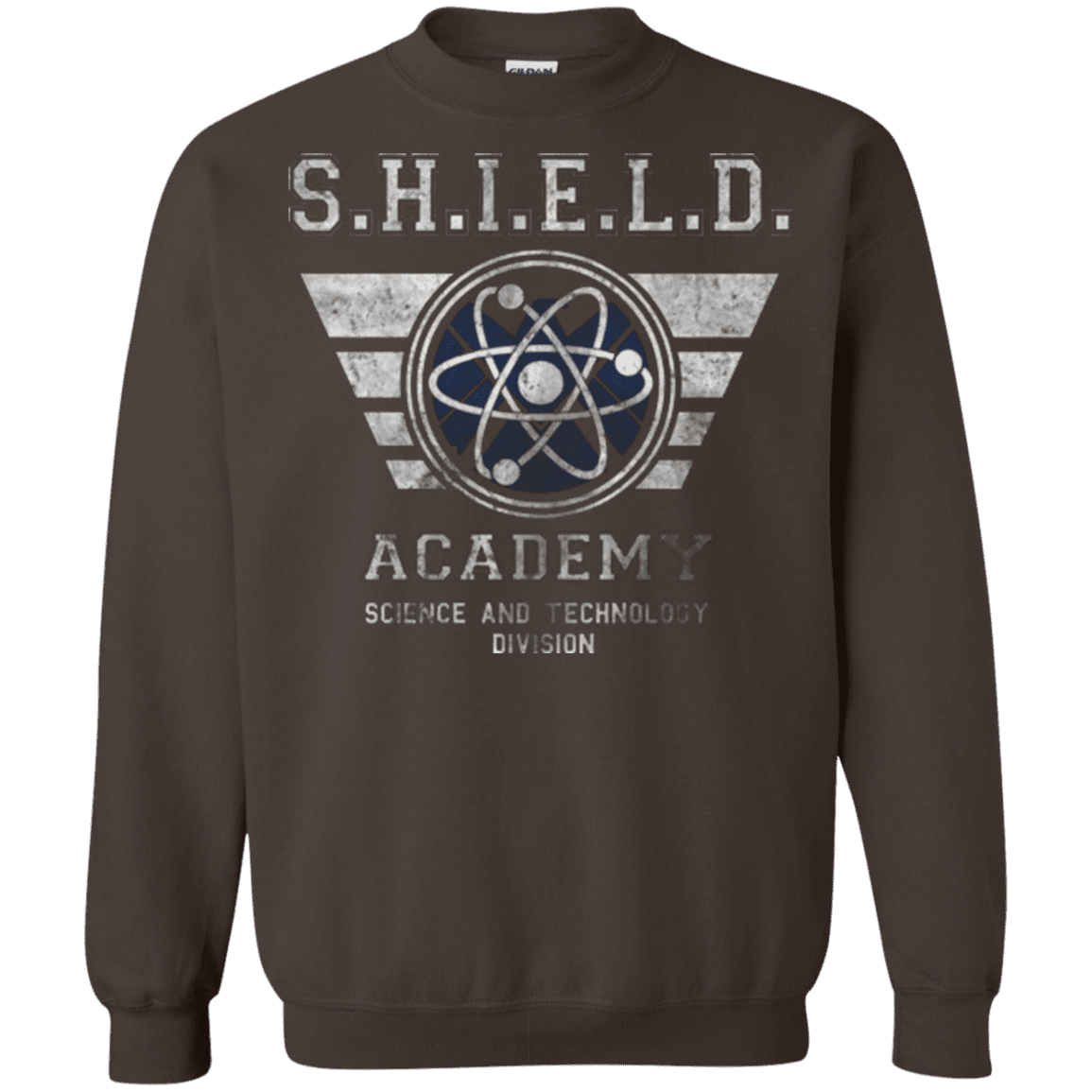 Sweatshirts Dark Chocolate / Small Shield Academy Crewneck Sweatshirt