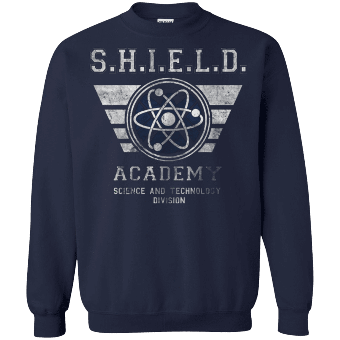 Sweatshirts Navy / Small Shield Academy Crewneck Sweatshirt