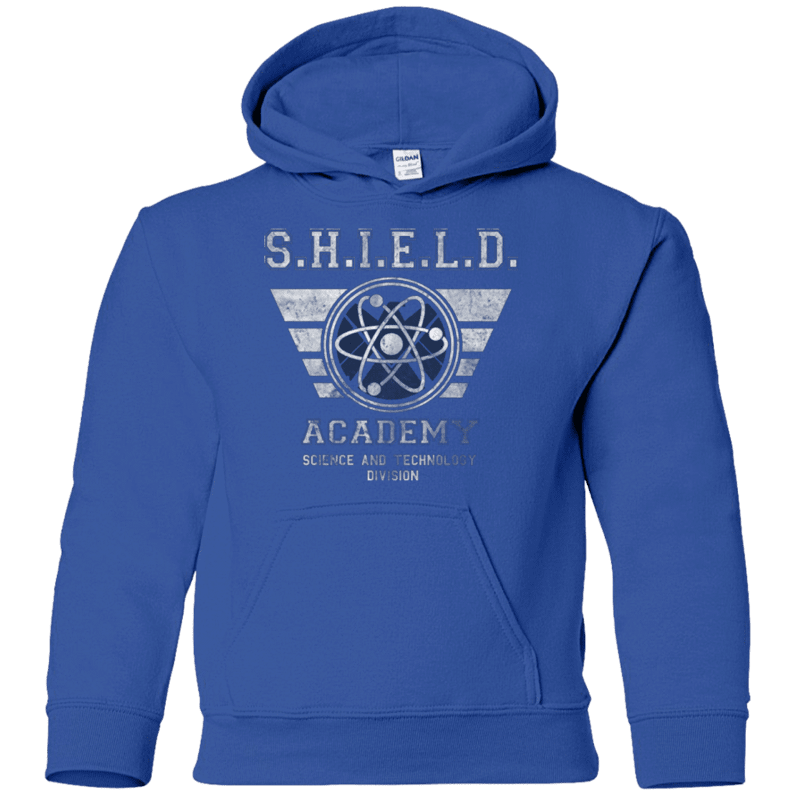 Sweatshirts Royal / YS Shield Academy Youth Hoodie